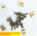 саморез для пластика  Φ4x15mm (15 шт) brammo
