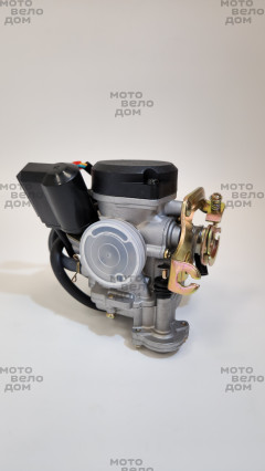 карбюратор 4T 139QMB D18мм с электроклапаном (с топливным фильтром)